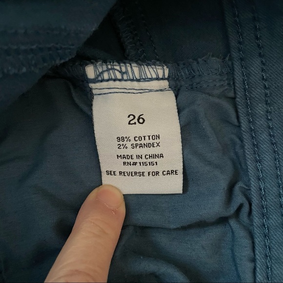 Romeo & Juliet Women’s Teal Pant size 26 - Picture 8 of 9